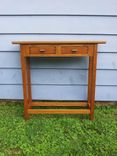 Fumed Hall Table 4 small