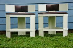 Triangular Counter Stools 3 small