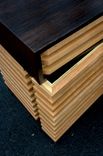 Wenge & Cherry Nightstands 3 small