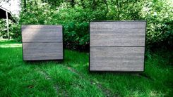 Blackened Steel Nightstands 2 small