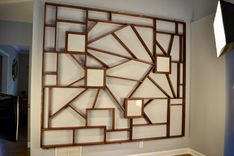 Contemporary Modern Illuminated Wall Art Sculpture 5 small