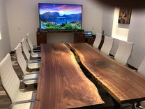 Walnut Live Edge Floating Table 1 small