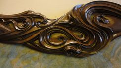 Hand Carved Fire Surround/Mantle 2 small
