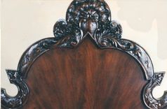 Wood Carved Headboard 1 small