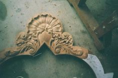 Wood Carved Headboard 2 small