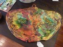 Unique Handcrafted Pottery Serving Pieces 3 small