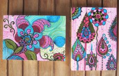 Fine Art Print - 5x7 Mounted Print On Wood Panel 4 small