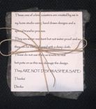 Coasters Handmade Travertine Black And Copper-Set Of 4 3 small