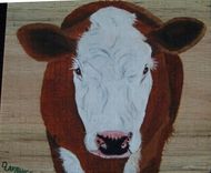 Rustic Wood Farm Animal  Welcome Boards Painted To Order 4 small