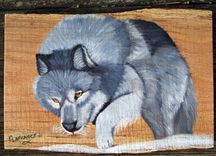 Wildlife Rustic Wood Boards Painted To Order 3 small