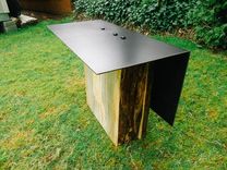 Bent Steel Side Table 2 small