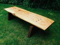 Alaska Cedar Slab Coffee Table 1 small