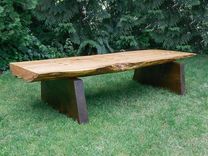 Alaska Cedar Slab Coffee Table 3 small