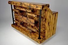Custom Industrial Contemporary Rustic Bar 1 small