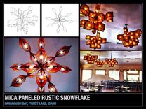 Snowflake Chandelier 2 small