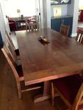 California Walnut Dining Table 1 small