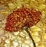 Print With Matte Of Original Gold Poppy Painting By Dan Lafferty Sale 22% Off 3 small