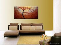 Xlarge Original Acrylic 4ft X 2ft Gallery Wrap Canvas Contemporary Impasto Abstract Floral Painting 2 small