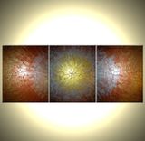 Large Original Contemporary Abstract Gold Painting By Lafferty - 20x48, Sale 22% Off 5 small