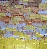 Abstract Painting, Textured Metallic Art, Large Gold Paintings, Original Bronze Reflective Paintings 3 small