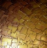 Abstract Gold Palette Knife Painting Original Metallic Textured - 24x54 Lafferty, Sale 22% Off 3 small