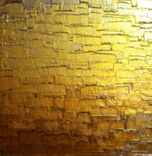 Abstract Painting, Textured Metallic Art, Large Gold Paintings, Original Bronze Reflective Paintings 5 small
