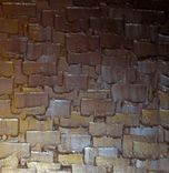 22% Off Palette Knife Painting, Original Abstract Silver Painting Lafferty - 24x54 2 small