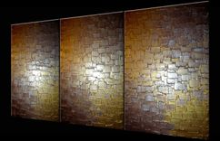 22% Off Palette Knife Painting, Original Abstract Silver Painting Lafferty - 24x54 3 small