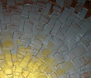 Abstract Painting, Textured Paintings, Silver Gold Bronze, Original Acrylic Painting 1 small