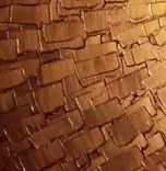 Original Large Textured Painting Contemporary Gold Metallic Abstract Impasto Palette Knife 4 small