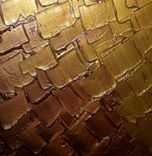 Abstract Metallic Art, Large Gold Original Painting, Textured Contemporary Art Lafferty - 72x36 2 small