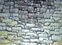 Gold Palette Knife Painting, Original Abstract Art, Bronze Large Painting, By Lafferty - 24x48 2 small