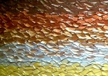 Metallic Painting, Original Art, Gold Abstract Paintings, Palette Knife Textured Art - 48x24 1 small