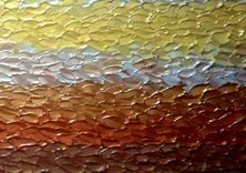 Metallic Painting, Original Art, Gold Abstract Paintings, Palette Knife Textured Art - 48x24 3 small