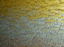 Huge Gold Metallic Abstract Thick Textured Original Knife Painting, Bronze Modern Impasto 4 small