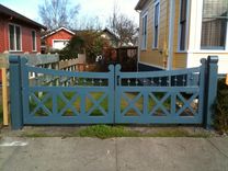 Victorian Style Wooden Gates 1 small