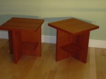 Cherry Cube Tables 3 small