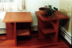Cherry Cube Tables 1 small