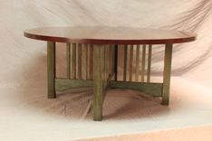 Stained Oak Coffee Table 4 small