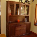 Custom Walnut Hutch 2 small