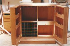 Fold Out Liquor Cabinet 3 small