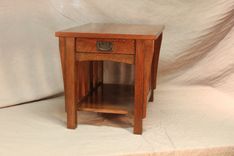 Stickley Style Oak End Table 1 small