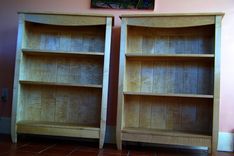 Tiger Maple Bookcase 6 small