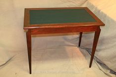 Leather Top Oak Ladies Writing Desk 2 small