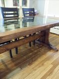 Riddling Rack Trestle Table 2 small
