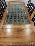 Riddling Rack Trestle Table 3 small