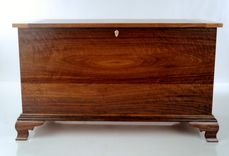 Walnut Blanket Chest 4 small