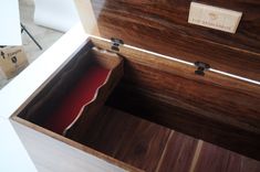 Walnut Blanket Chest 5 small