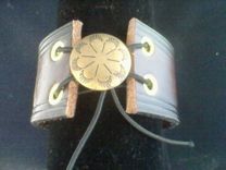 Janis Joplin Upcycled Cuff 2 small