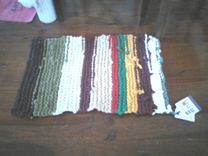 Knit T-Shirt Rag Rug 1 small